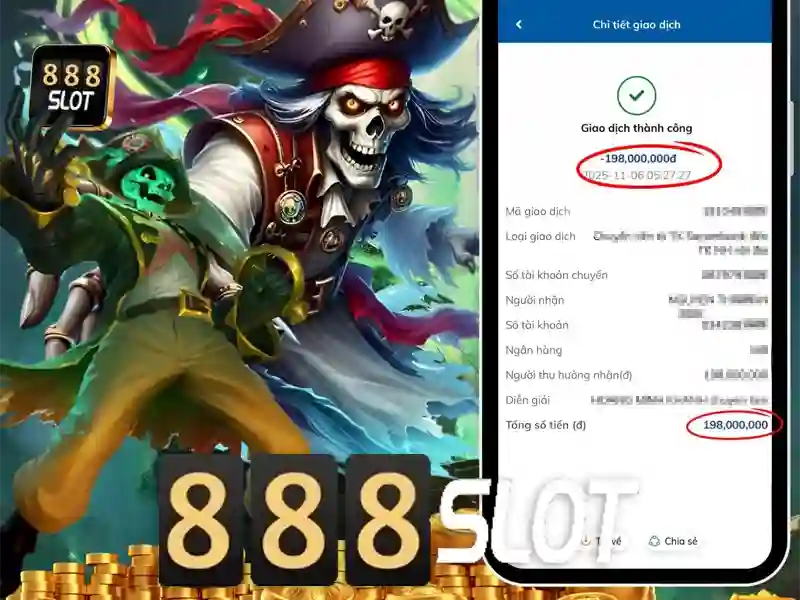 Trải nghiệm slot đỉnh cao 888SLOT